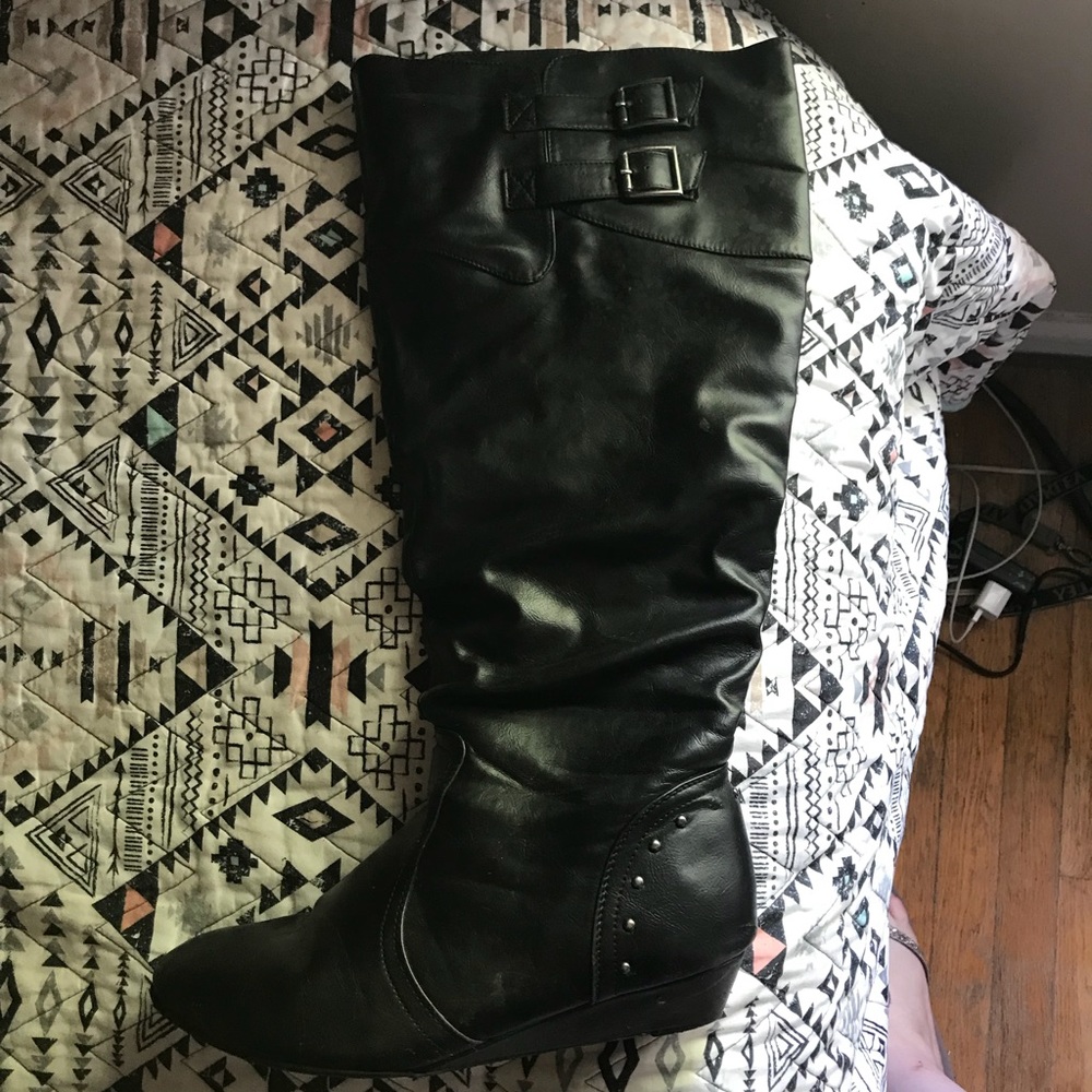 Knee high boots